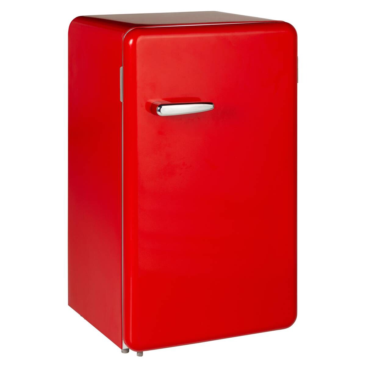 POCOline Retro Kühlschrank KS84-93ESG rot B/H/T: ca. 49x84x46 cm