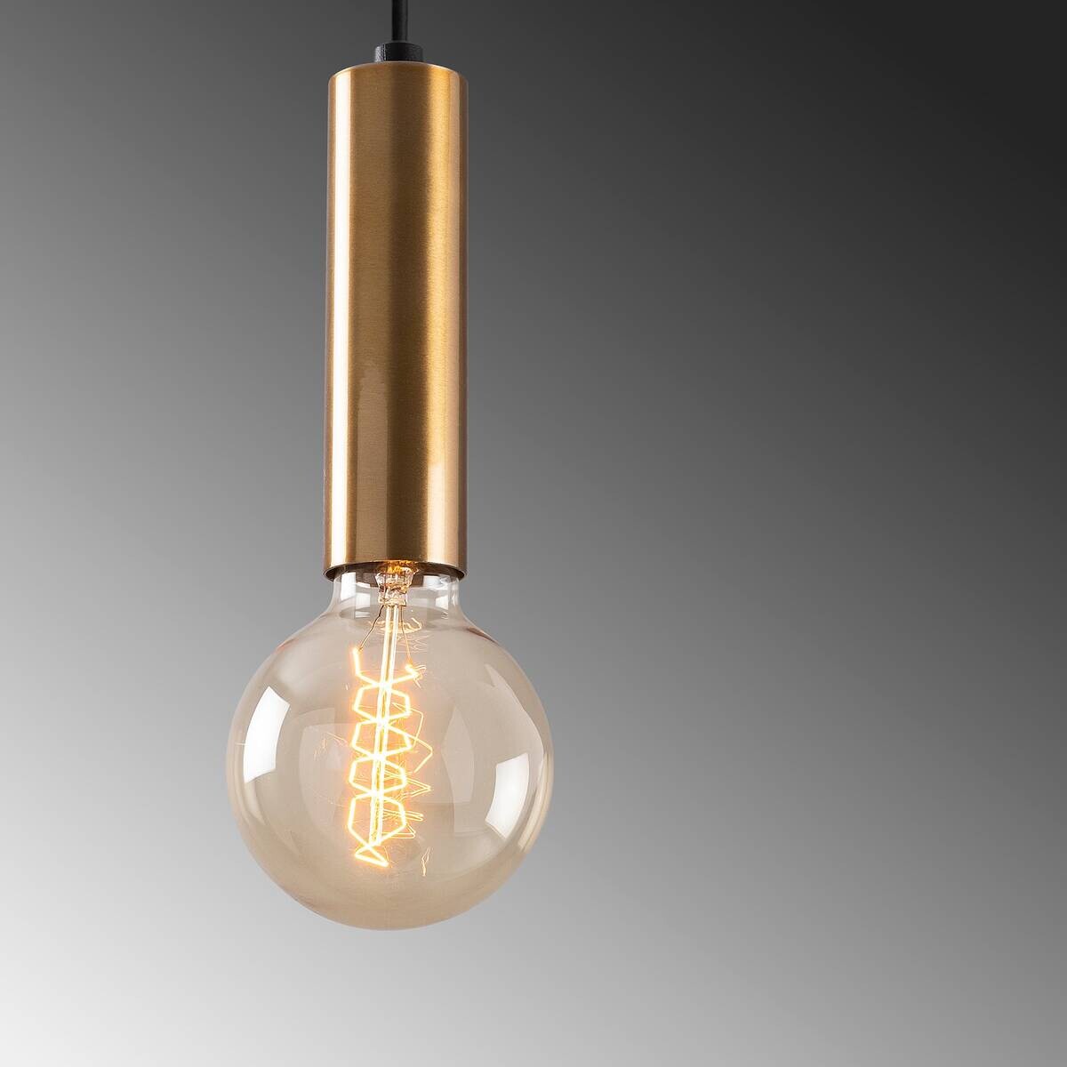 Opviq Pendelleuchte Tempo-2081 B/H/T/L/D: ca. 4x111x4x4x4 cm E27 1 Brennstellen