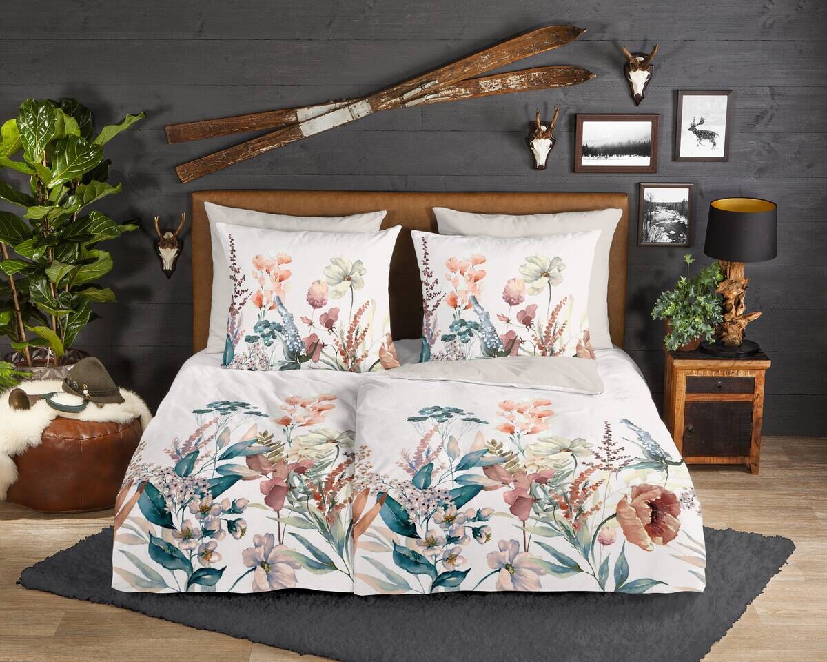 Baumwoll Bettwäsche Aime Flanell Multi Baumwolle B/L: ca. 135x200 cm