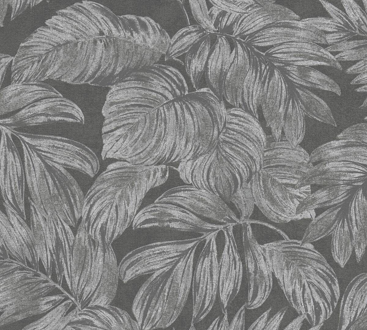 A.S.Creation Vliestapete grau silber B/H/D: ca. 53x1005x10,2 cm