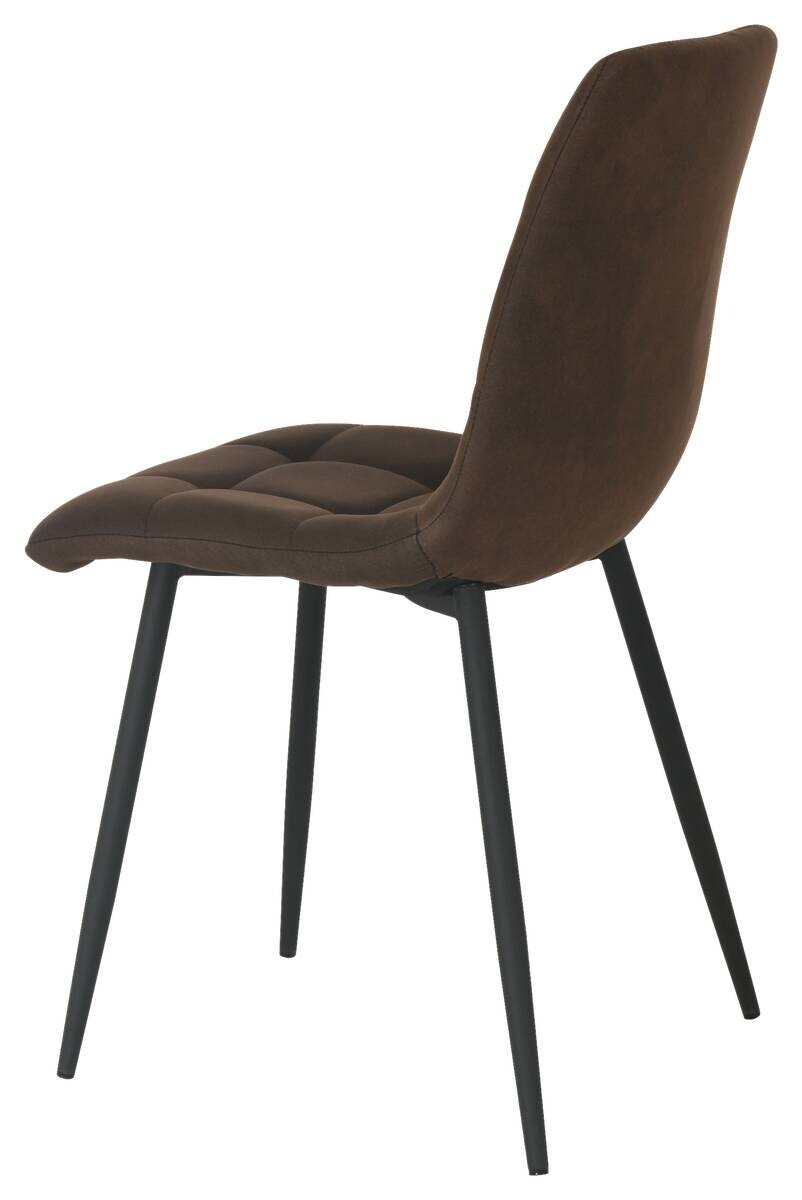 Stuhl Lech braun Microfaser B/H/T: ca. 45x88x53,5 cm