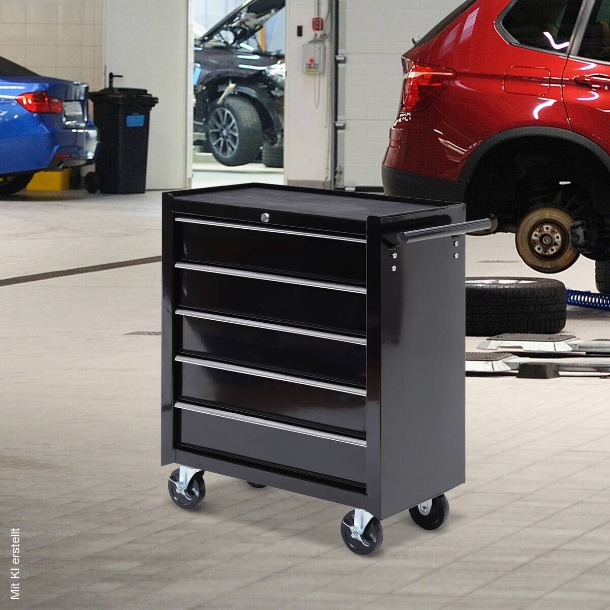 Werkstattwagen B/H/T: ca. 61,6x75x33 cm