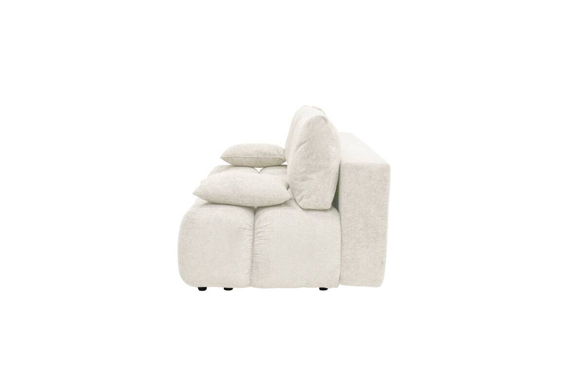 Schlafsofa weiß Polyester B/H/T: ca. 210x72x105 cm
