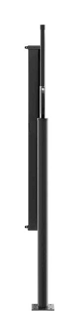 vidaXL Seitenmarkise anthrazit B/H/T/L: ca. 117x120x300x300 cm