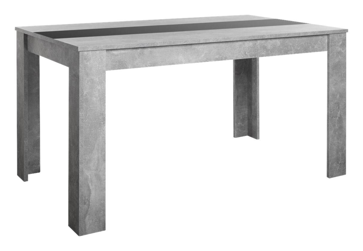 Esstisch Niklas Beton Optik B/H/T: ca. 138x74x80 cm