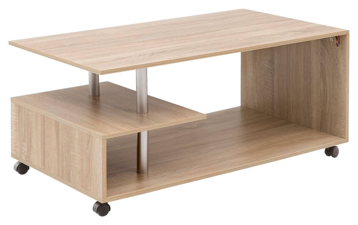 Couchtisch braun B/H/T: ca. 105x48x60 cm