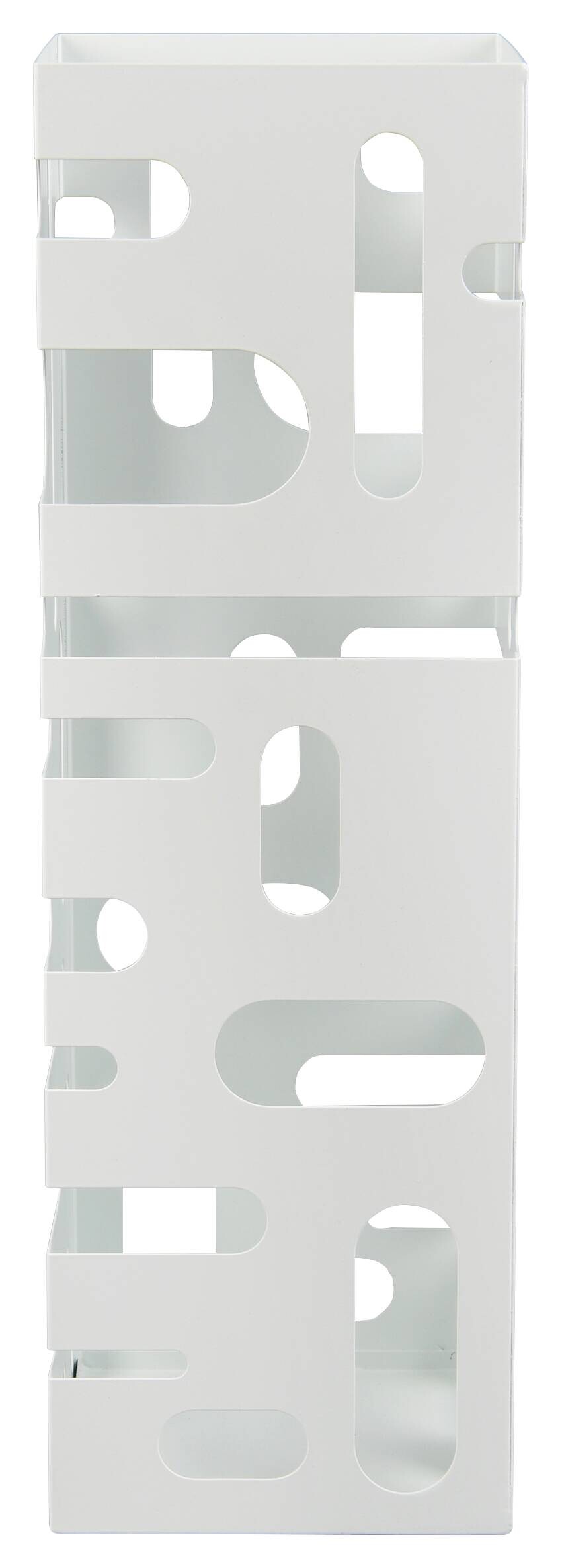 Schirmständer Doris weiß Metall B/H/T: ca. 18x49x16 cm