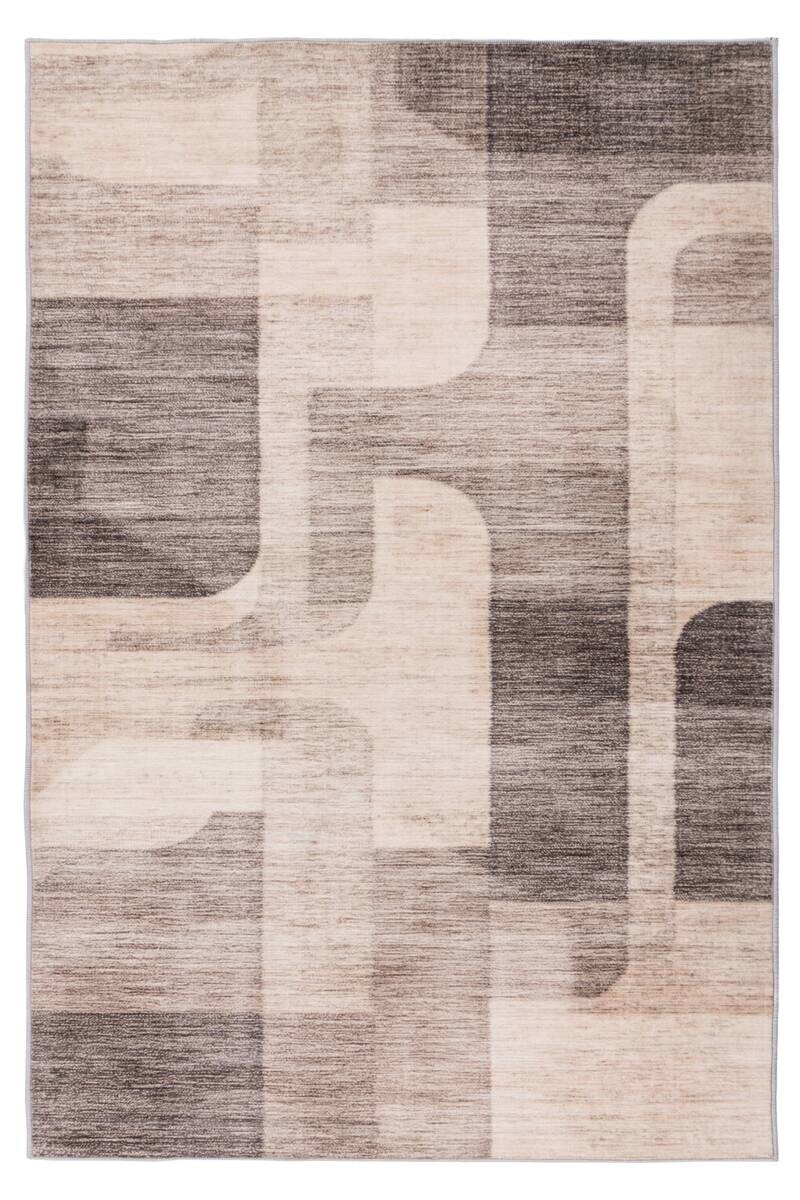Kayoom Teppich Bluster 225 taupe B/L: ca. 200x290 cm