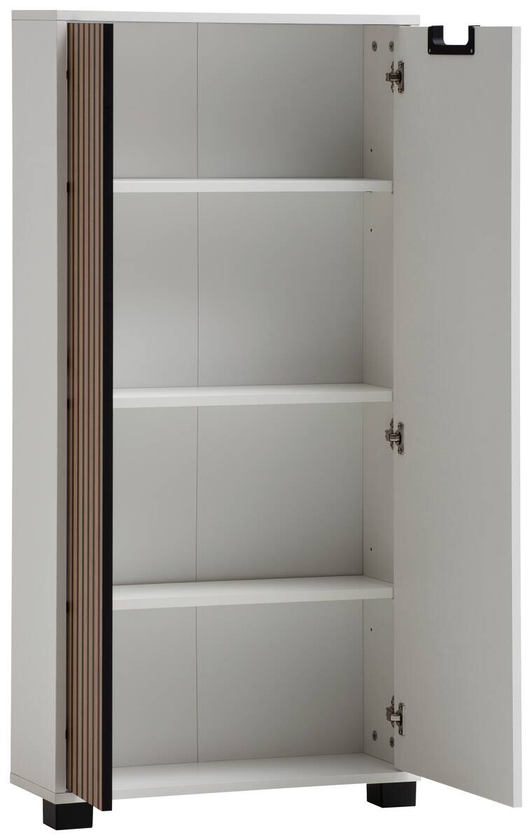 Highboard Ryker weiß matt B/H/T: ca. 59,8x124x19,55 cm