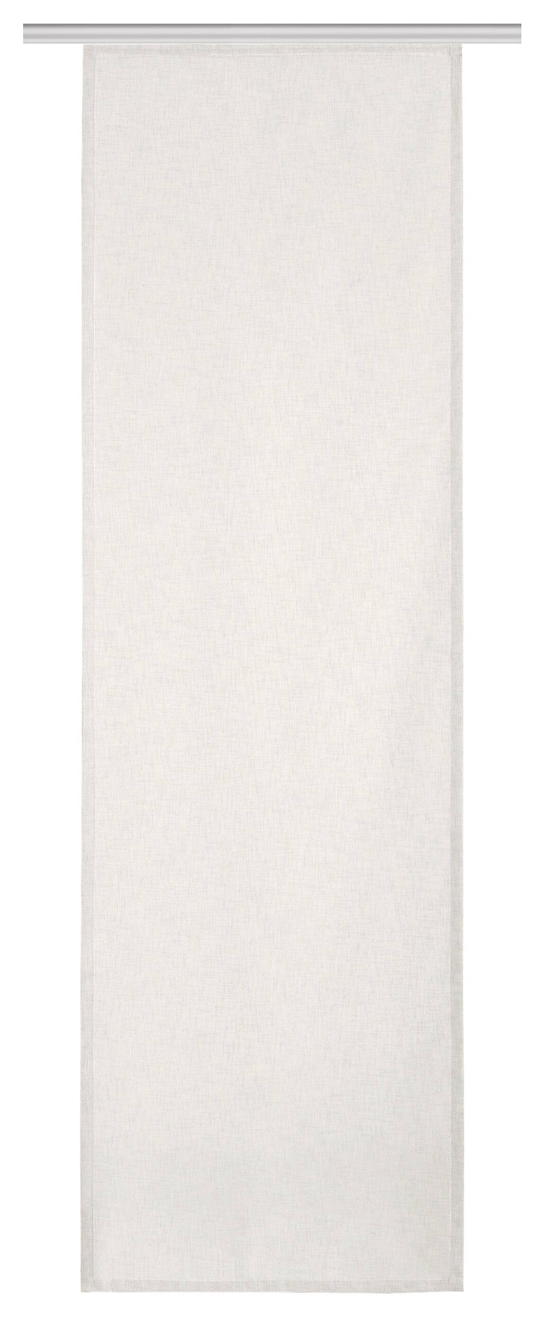 Schiebevorhang Kira offwhite B/L: ca. 60x245 cm