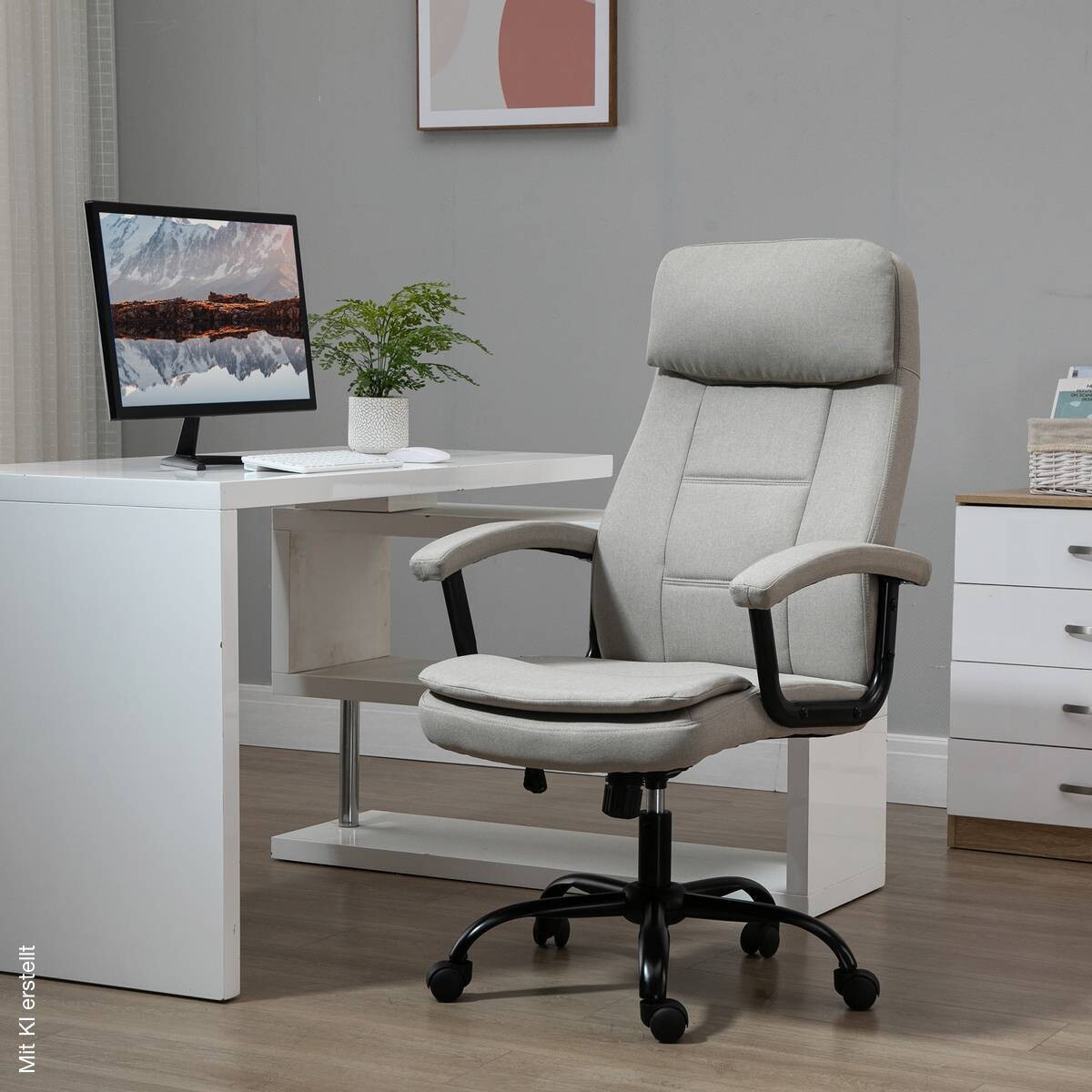 Drehstuhl 921-308BG beige