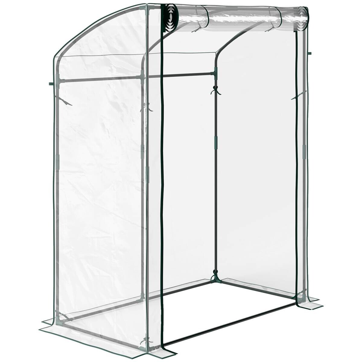 Outsunny Gewächshaus B/H/T/L: ca. 70x170x70x128 cm transparent