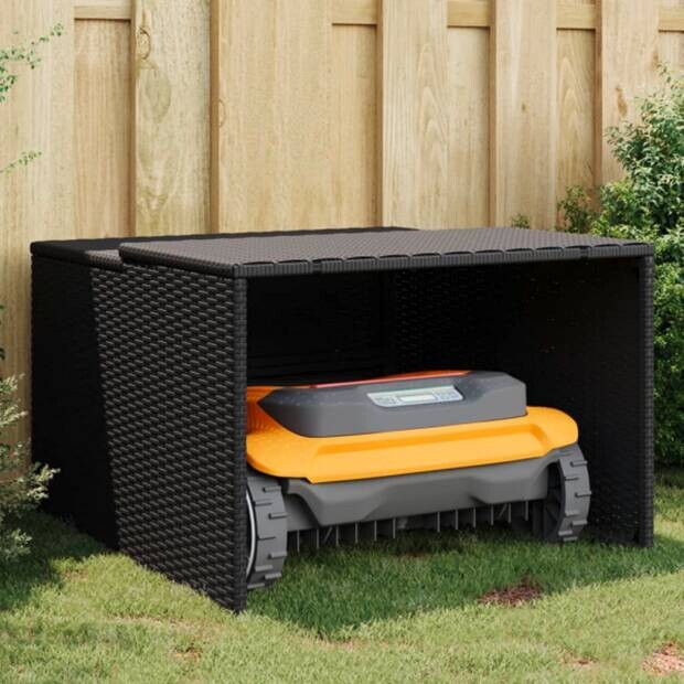 vidaXL Mähroboter schwarz