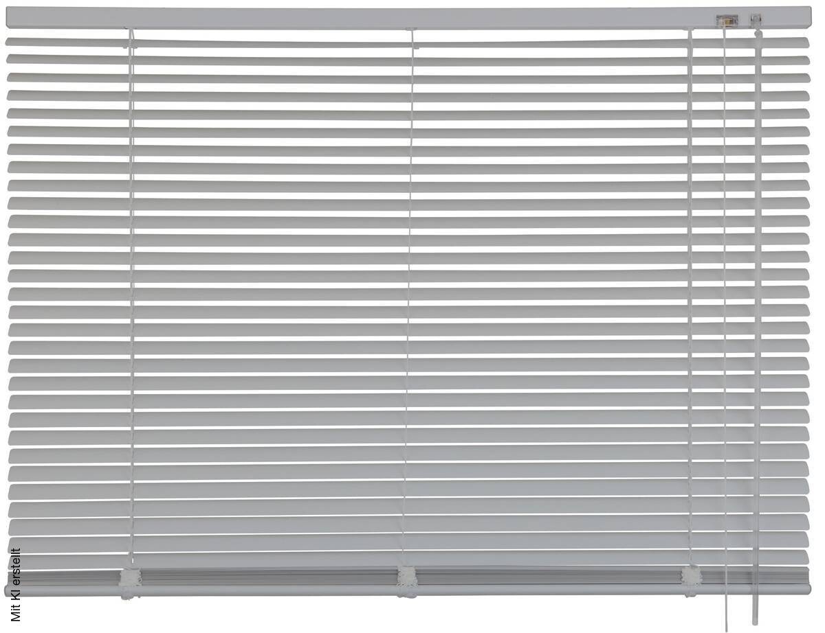 Alu-Jalousie Edelstahloptik B/L: ca. 160x175 cm