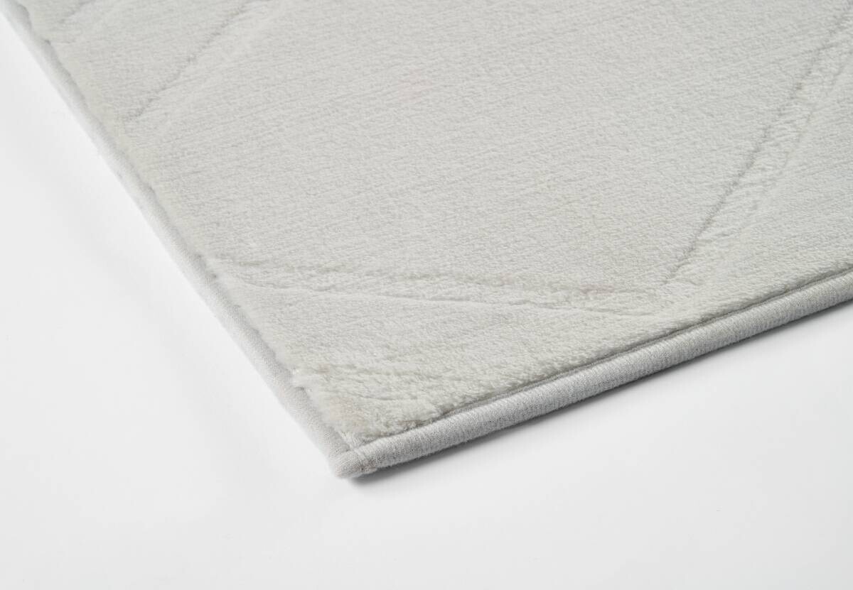 Teppich Monaco silber B/L: ca. 160x230 cm