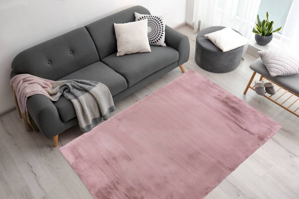 Arte Espina Hochflorteppich Rabbit 125 lila B/H/L: ca. 180x4,5x280 cm