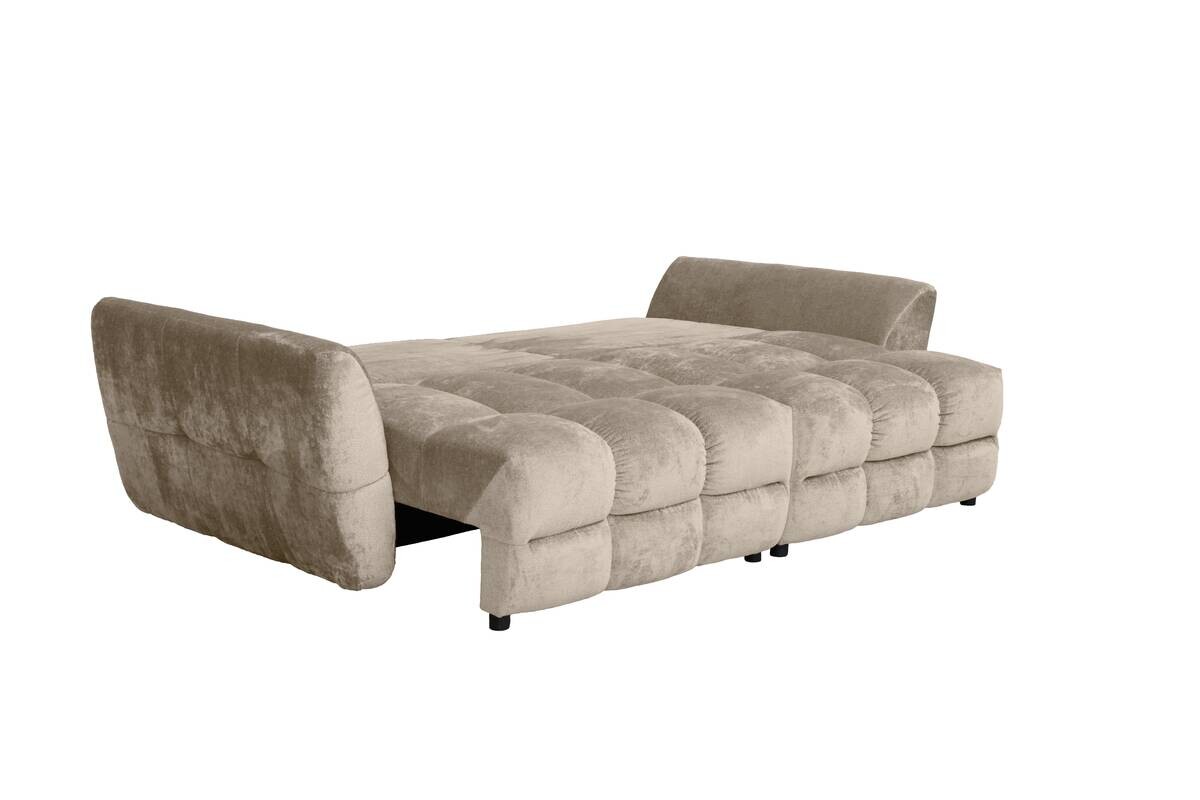 Big Sofa Moma Greige Microfaser B/H/T: ca. 250x97x120 cm