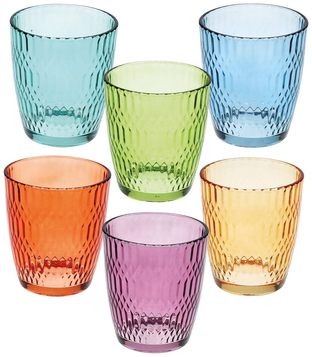 TOGNANA Gläserset SEOUL mehrfarbig