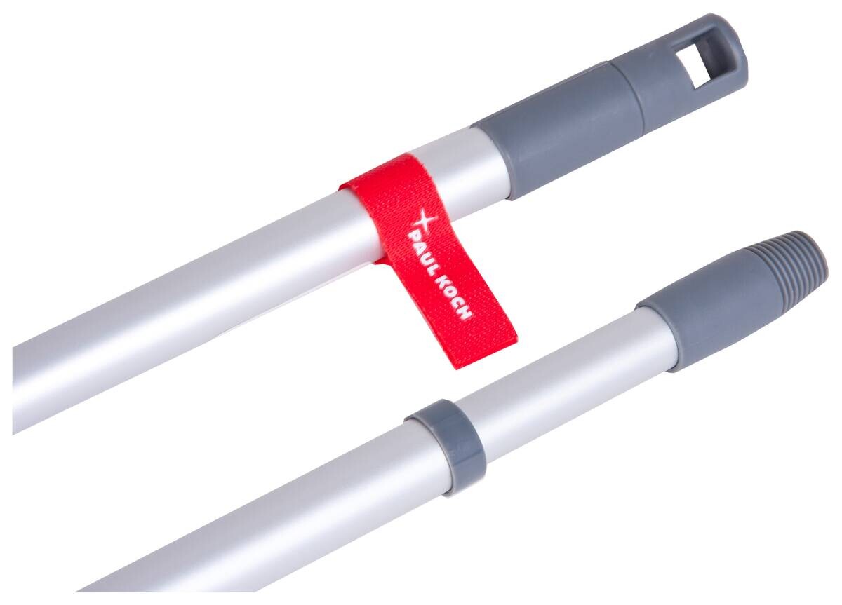 Teleskopstiel silber B/H/L: ca. 4x130x4 cm