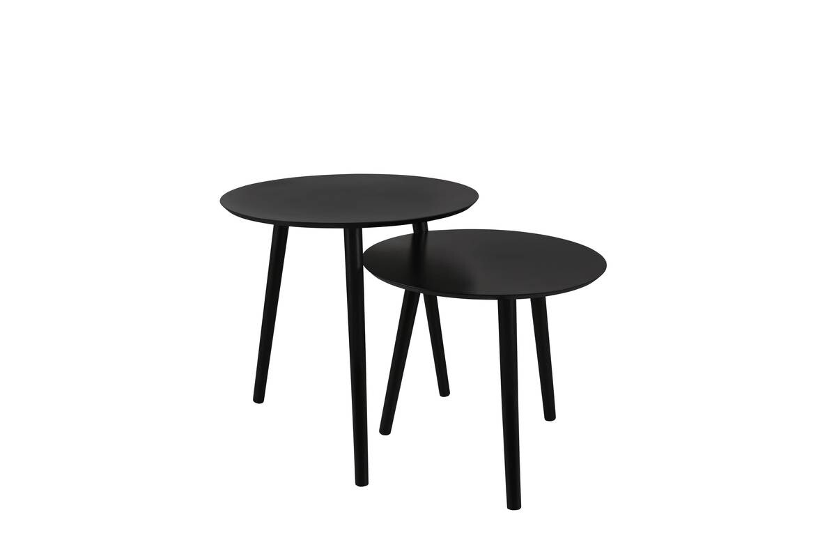 Beistelltisch Vilma schwarz H/D: ca. 50x50 cm