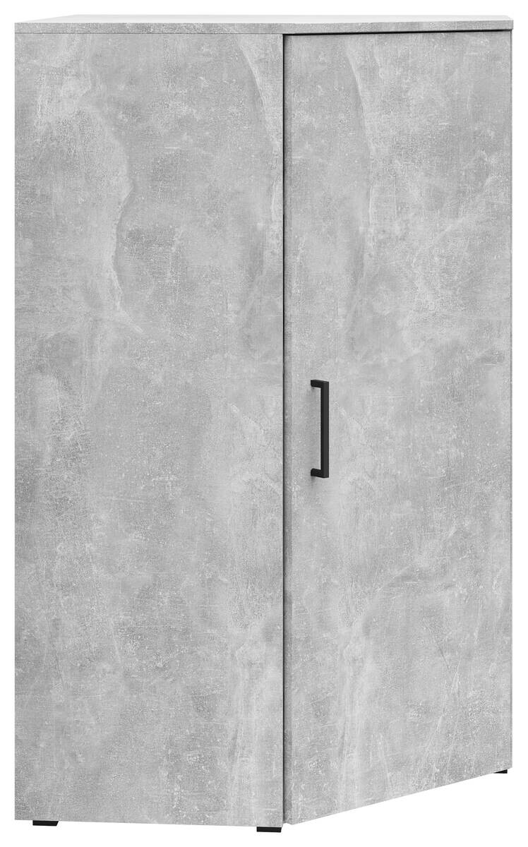 Schrank Multi-Stauraum Typ 42 Beton Optik B/H/T: ca. 101x115x79 cm