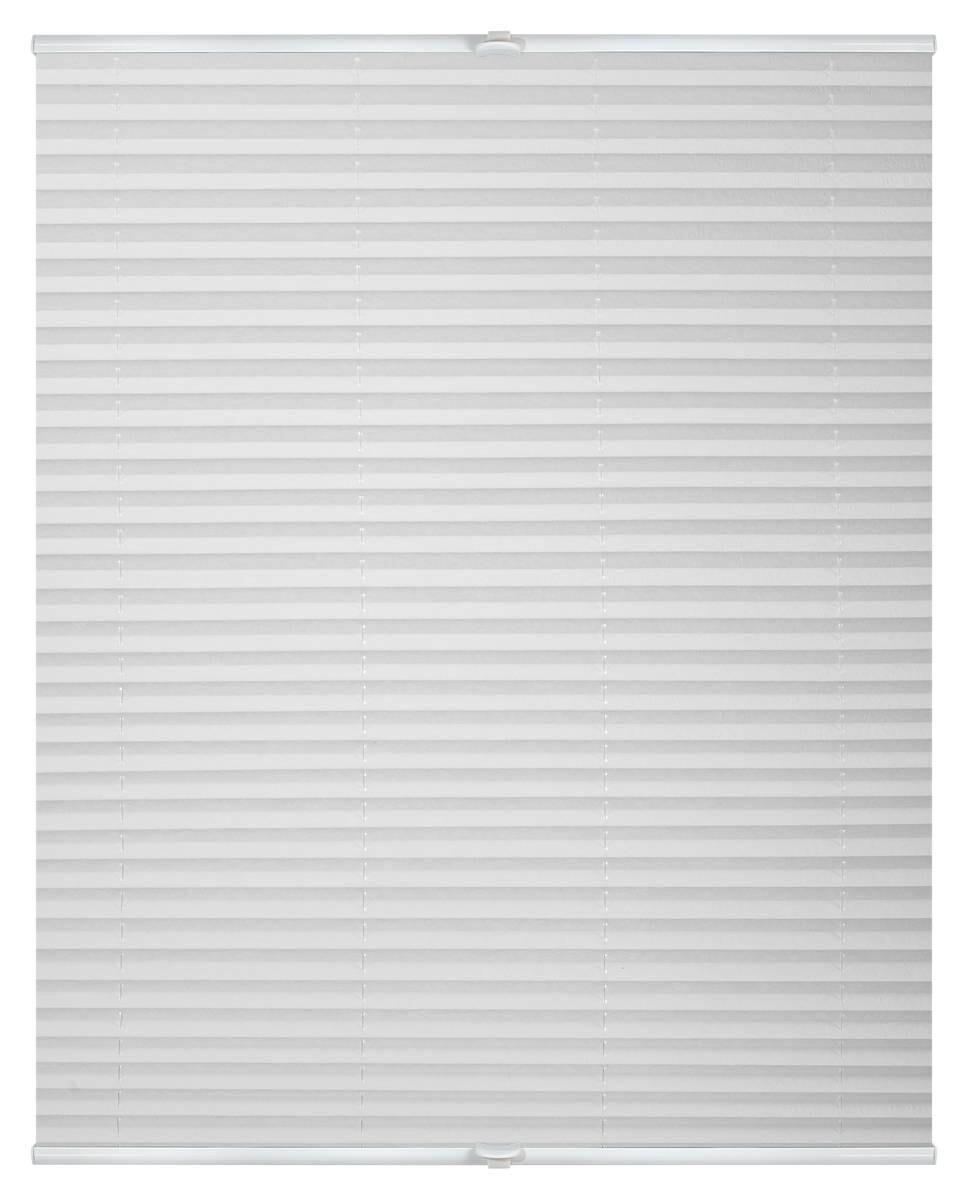 LICHTBLICK Spannplissee weiß B/L: ca. 95x130 cm