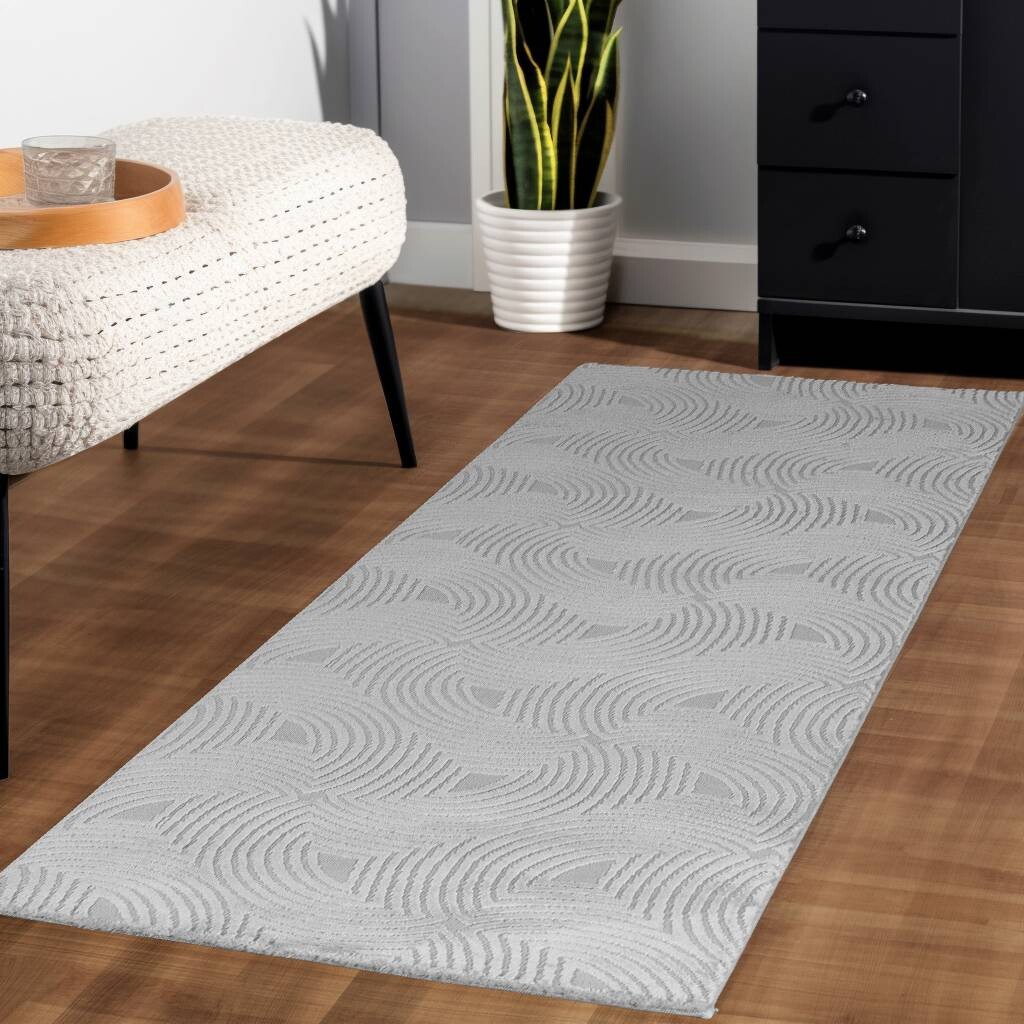 Ayyildiz Teppich SAHARA silber B/L: ca. 200x290 cm