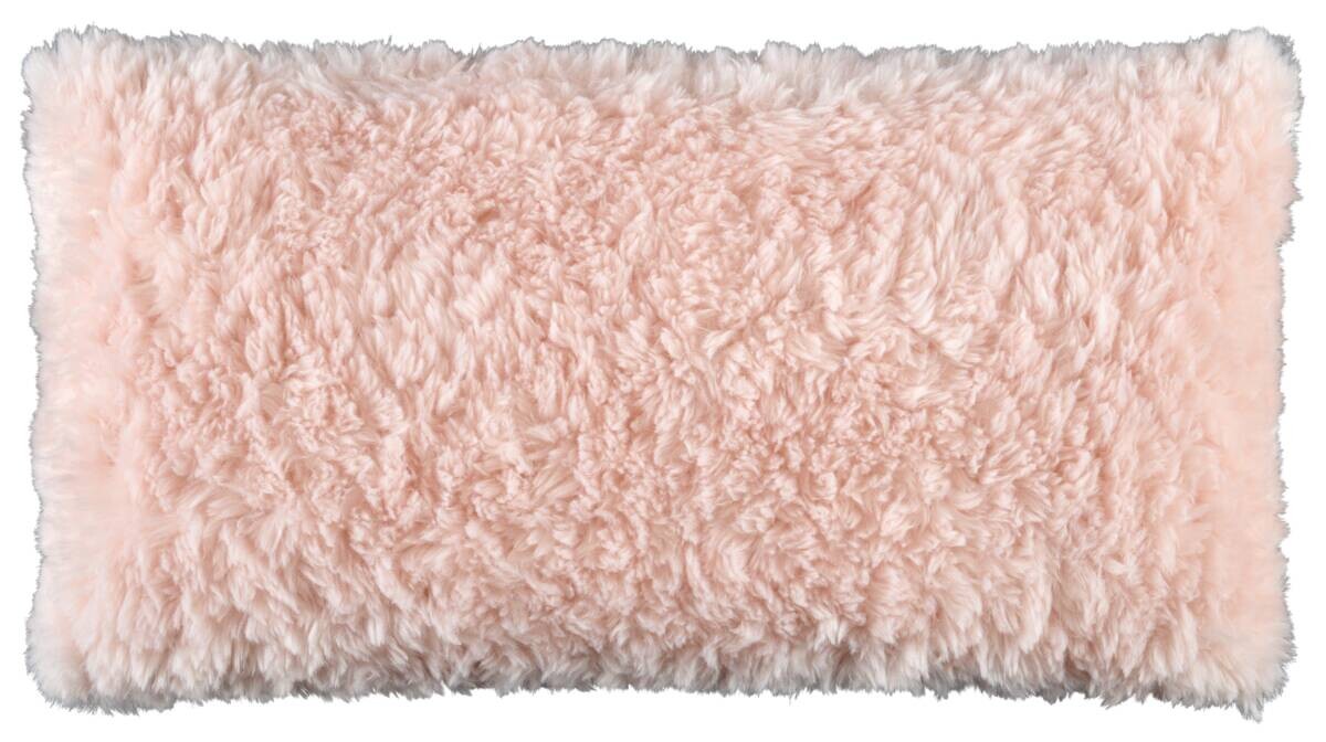 Dekokissen puderrosa 100% Polyester B/L: ca. 70x35 cm