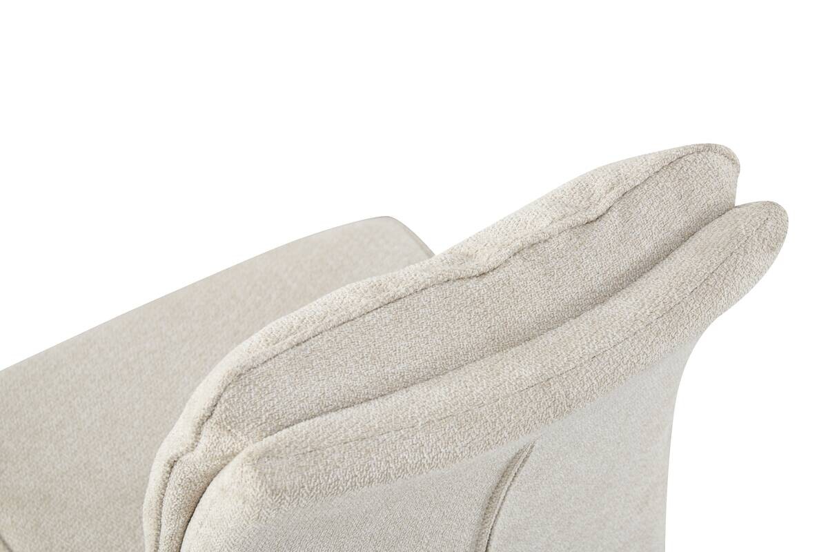 Schwingstuhl FRIEDA, 2er Set creme schwarz B/H/T: ca. 47x94x61 cm