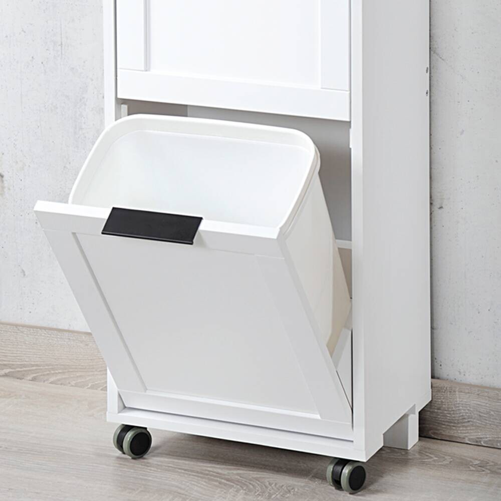 Kesper Universalschrank weiß Spanplatte B/H/T: ca. 35x89x23 cm