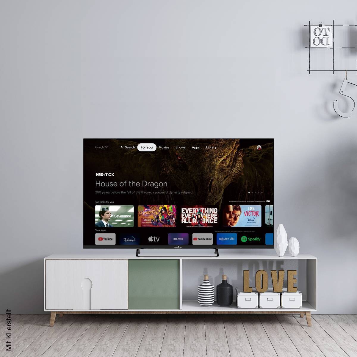 Smart-Tech LED-TV 43UG10V3 B/H: ca. 96x61 cm