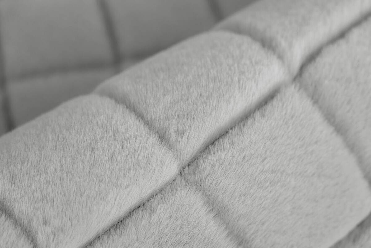 Padiro Hochflorteppich Imala 125 grau B/H/L: ca. 160x3x230 cm