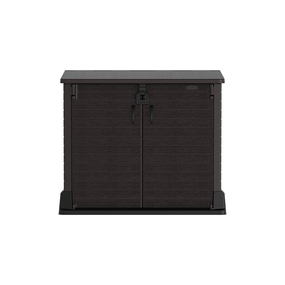 Duramax Aufbewahrungsbox StoreAway braun Kunststoff B/H/L: ca. 110x74x130 cm