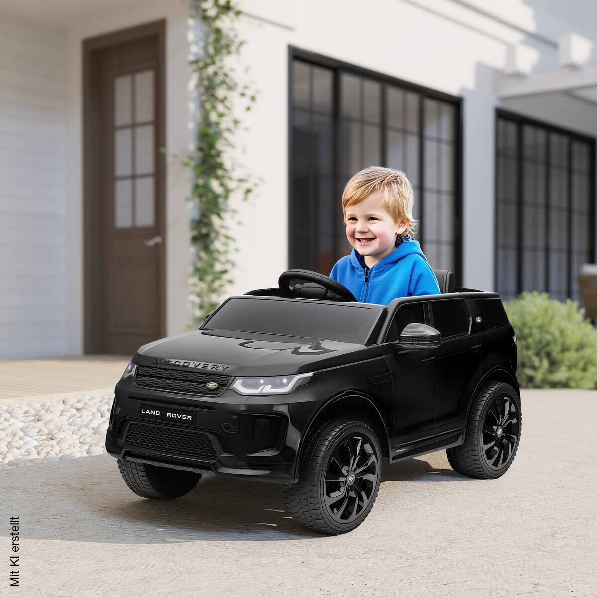 AIYAPLAY Kinder Elektroauto schwarz B/H/L: ca. 65,5x51x106 cm