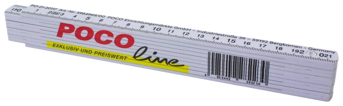 Gliedermaßstab L: ca. 200 cm