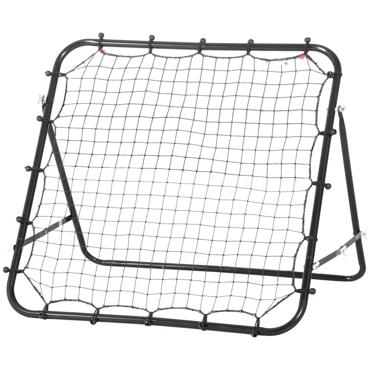 HOMCOM Kinder Fußballtor schwarz B/H/L: ca. 80x96x96 cm