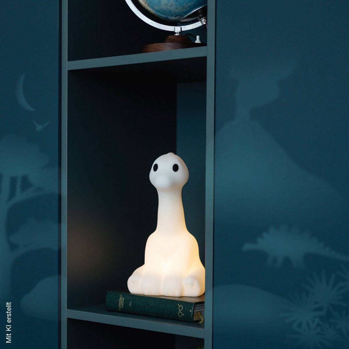 Mr. Maria Nachtlampe Nova weiß Silikon B/H/L: ca. 18,5x30,9x18,5 cm