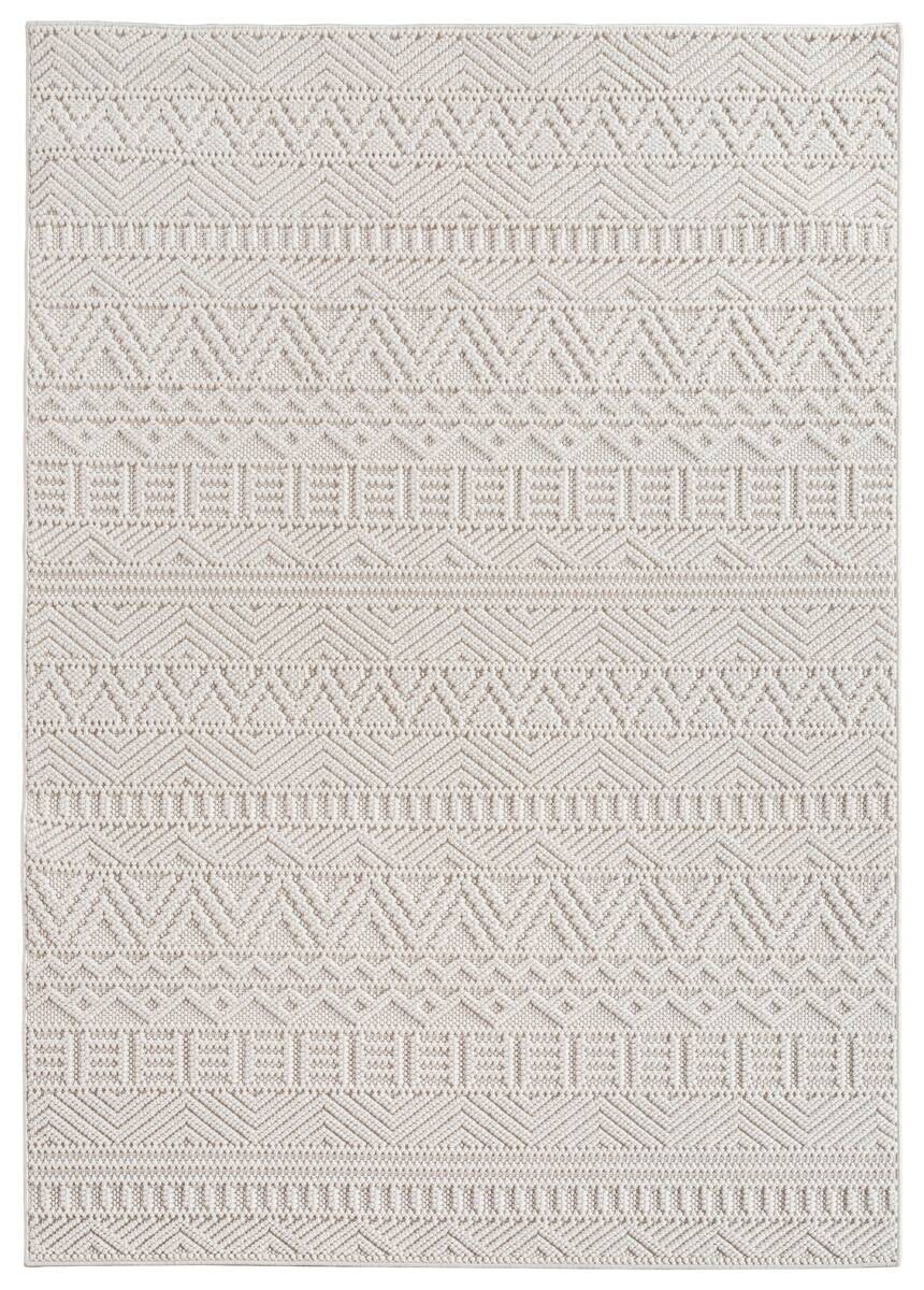 Ayyildiz Kurzflorteppich HELIX creme B/H/L: ca. 120x0,7x170 cm