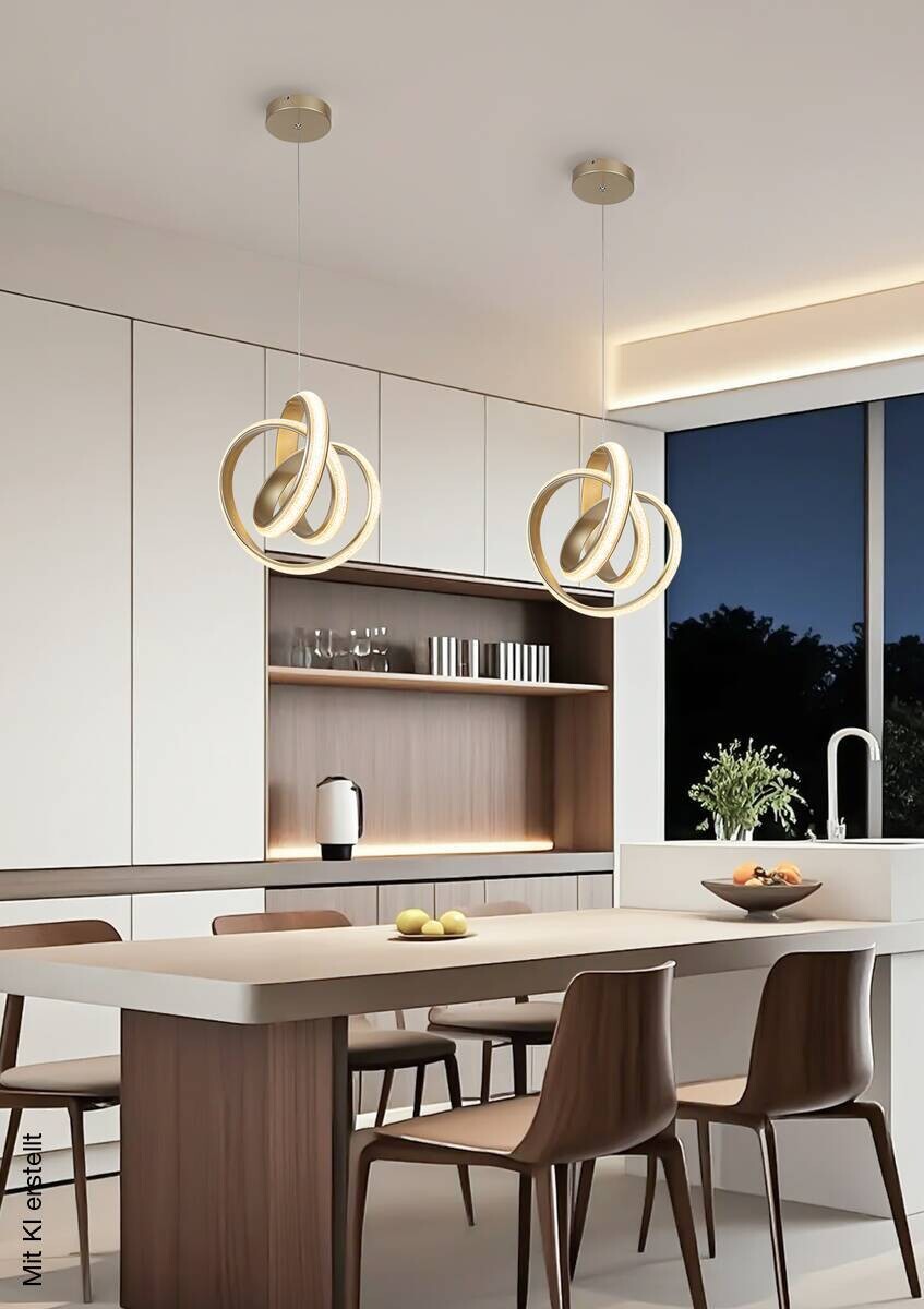 Nolo LED-Pendelleuchte Shine B/H/T: ca. 35x120x35 cm