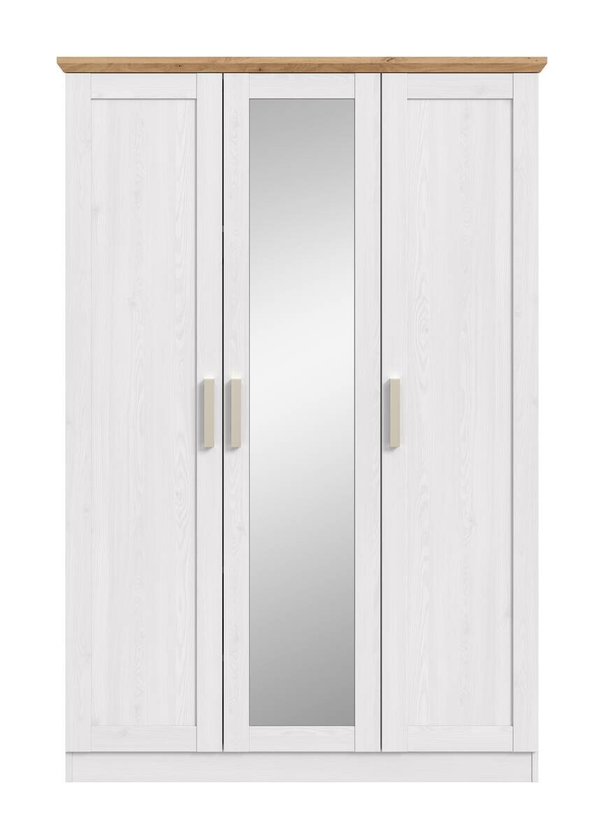 Kleiderschrank FLORENZ Sibiu Lärche Nachbildung Eiche Artisan Nachbildung B/H/T: ca. 124x184x54 cm