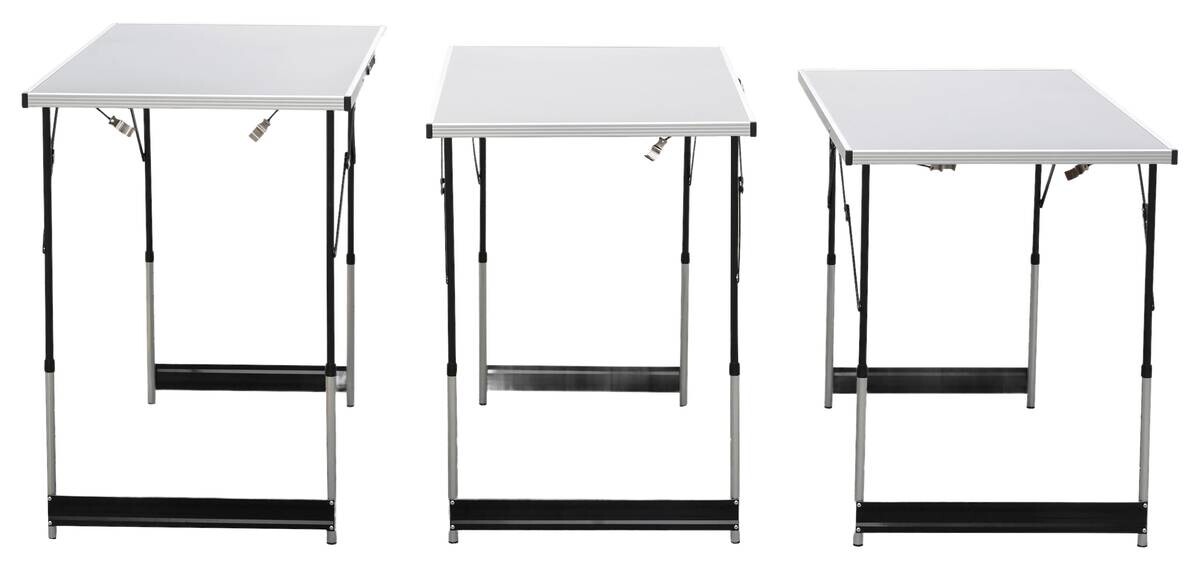 Tapeziertisch L: ca. 300 cm 3 tlg