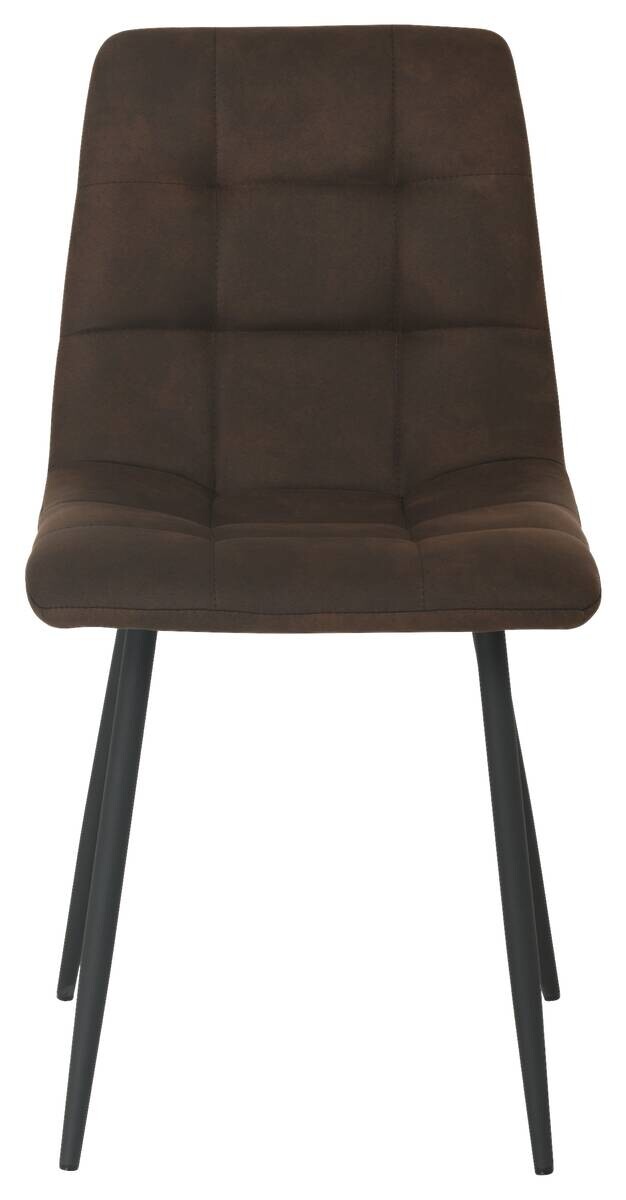 Stuhl Lech braun Microfaser B/H/T: ca. 45x88x53,5 cm