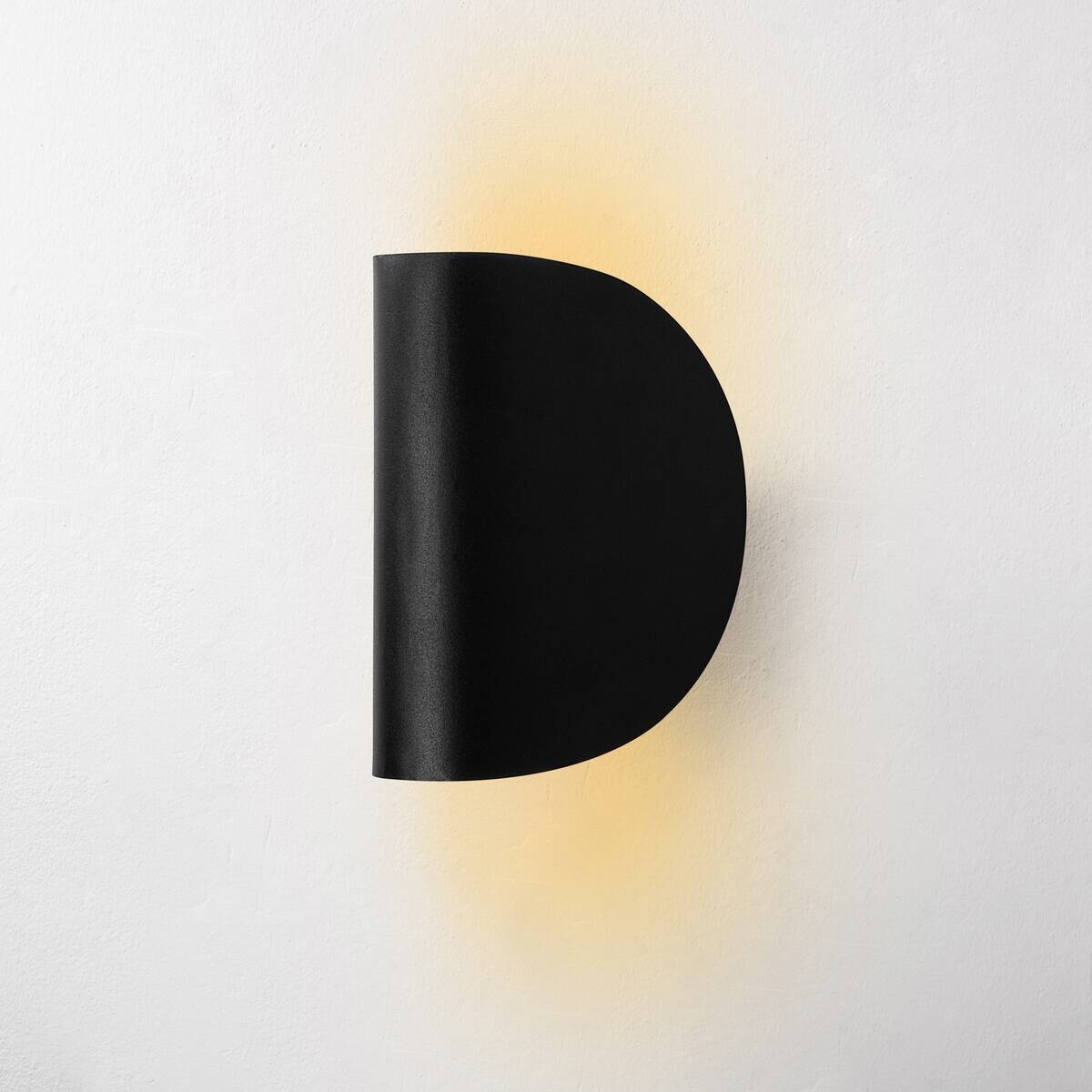 Opviq Wandleuchte 119FRS1141 schwarz Metall B/H/L: ca. 13x12x17 cm 1 Brennstellen