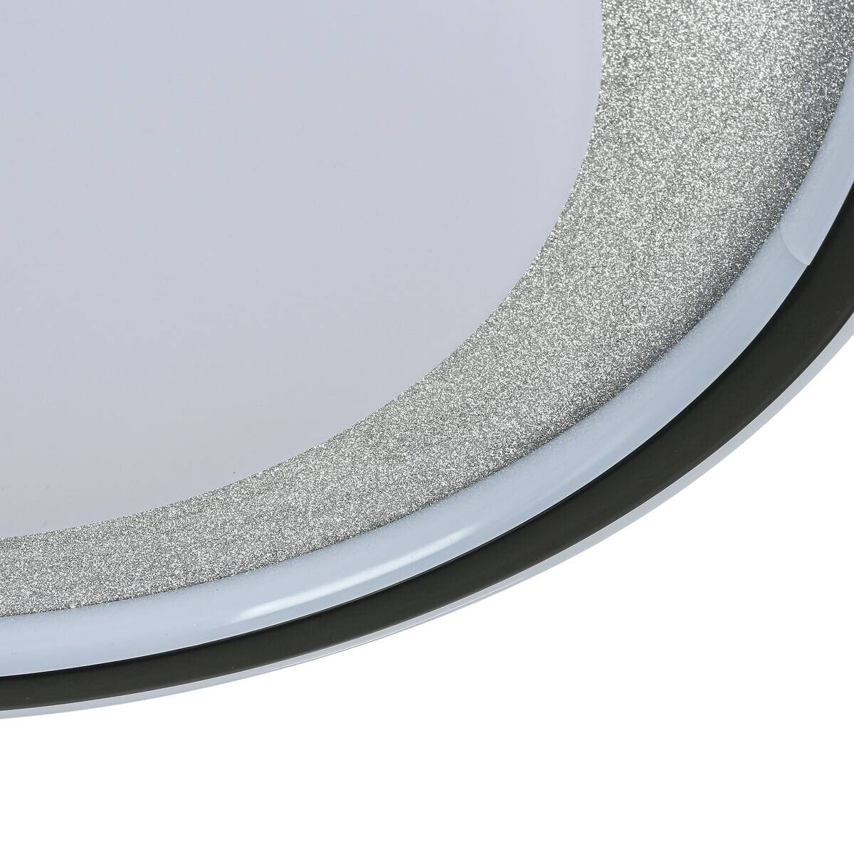 Nolo LED-Deckenleuchte silber schwarz Kunststoff T/D: ca. 9x40 cm