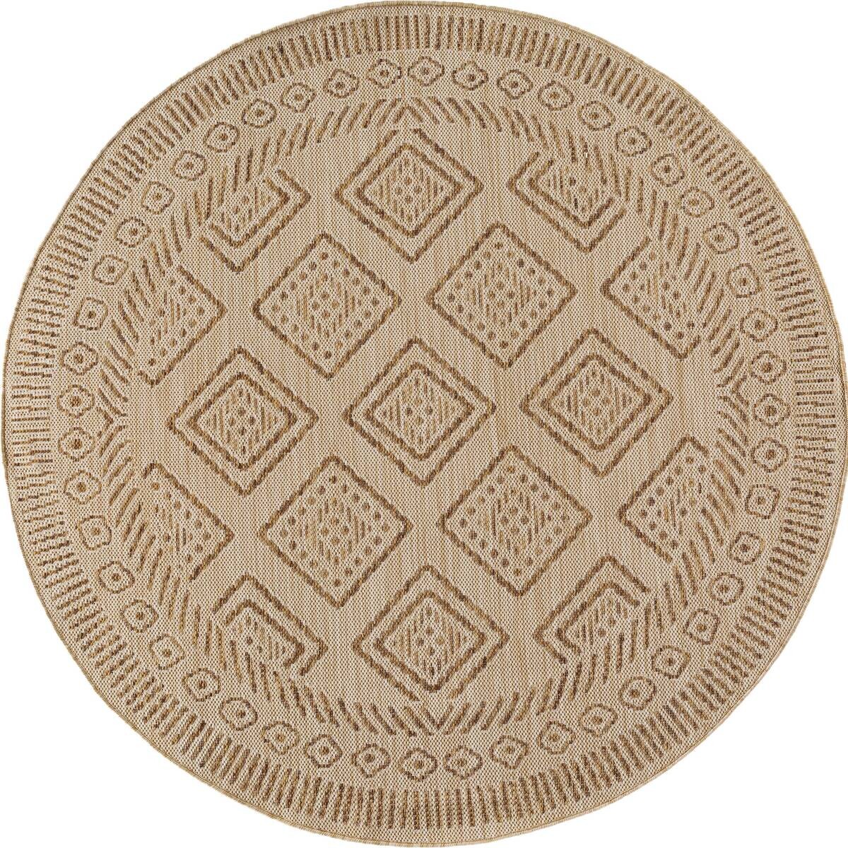 Ayyildiz Flachwebteppich MIRA beige D: ca. 160 cm