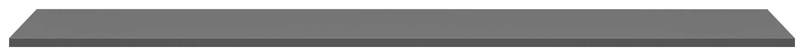 Platte System 64 anthrazit matt B/H/T: ca. 192x2x35 cm