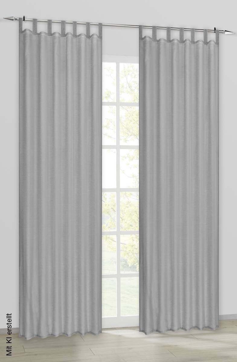 ACUS design collection Kombivorhang Pearl grau B/L: ca. 135x245 cm