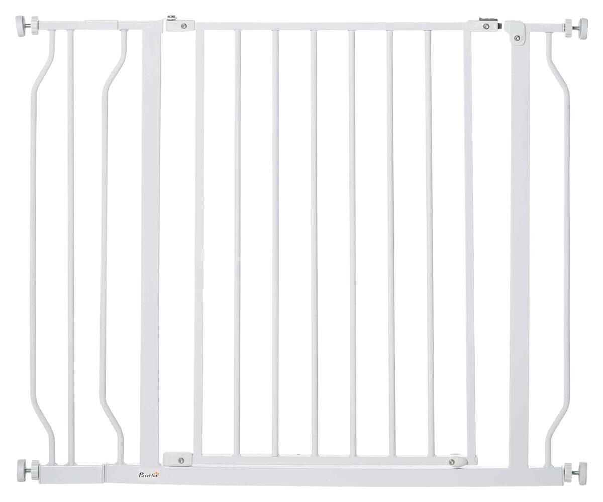 PawHut Tier-Zubehör weiß Kunststoff B/H/L: ca. 4x95x76 cm