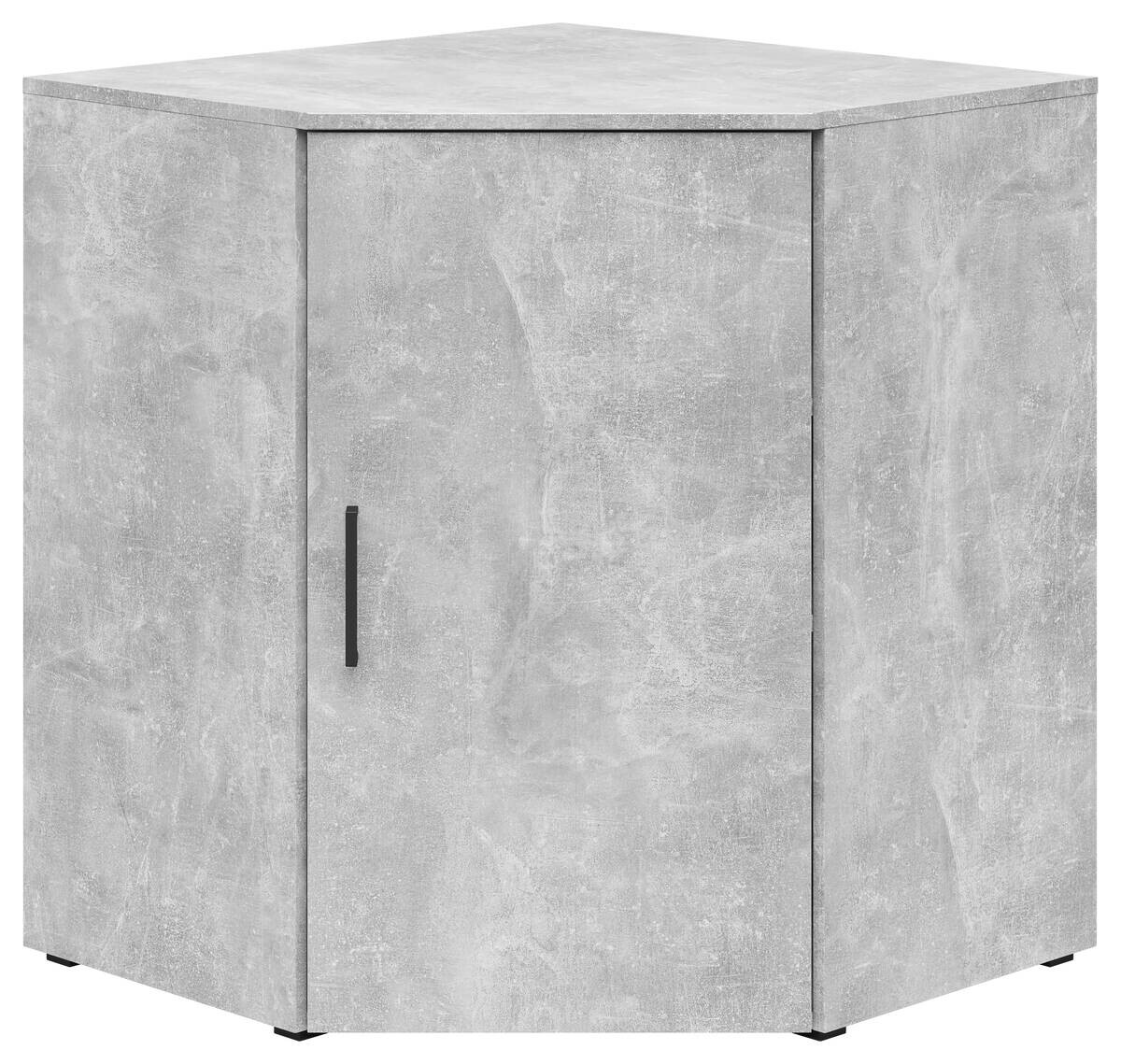 Schrank Multi-Stauraum Typ 41 Beton Optik B/H/T: ca. 101x83x79 cm