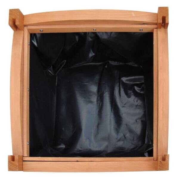 Hochbeet 2er-Set braun Holz B/H/L: ca. 30x30x30 cm
